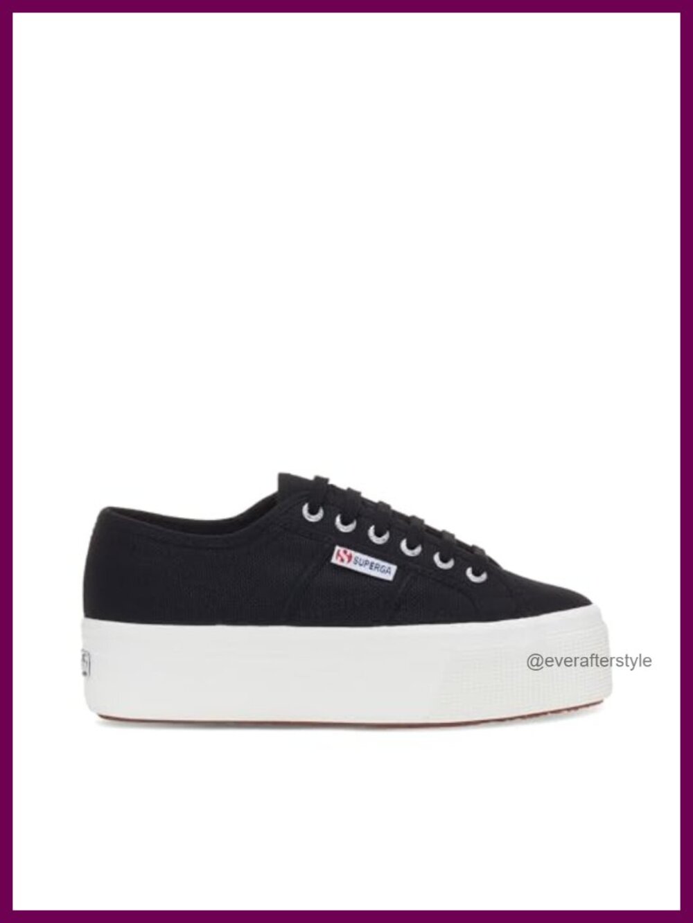 Platform Sneakers Cotton Canvas Lace Up Casual Fashion Shoes